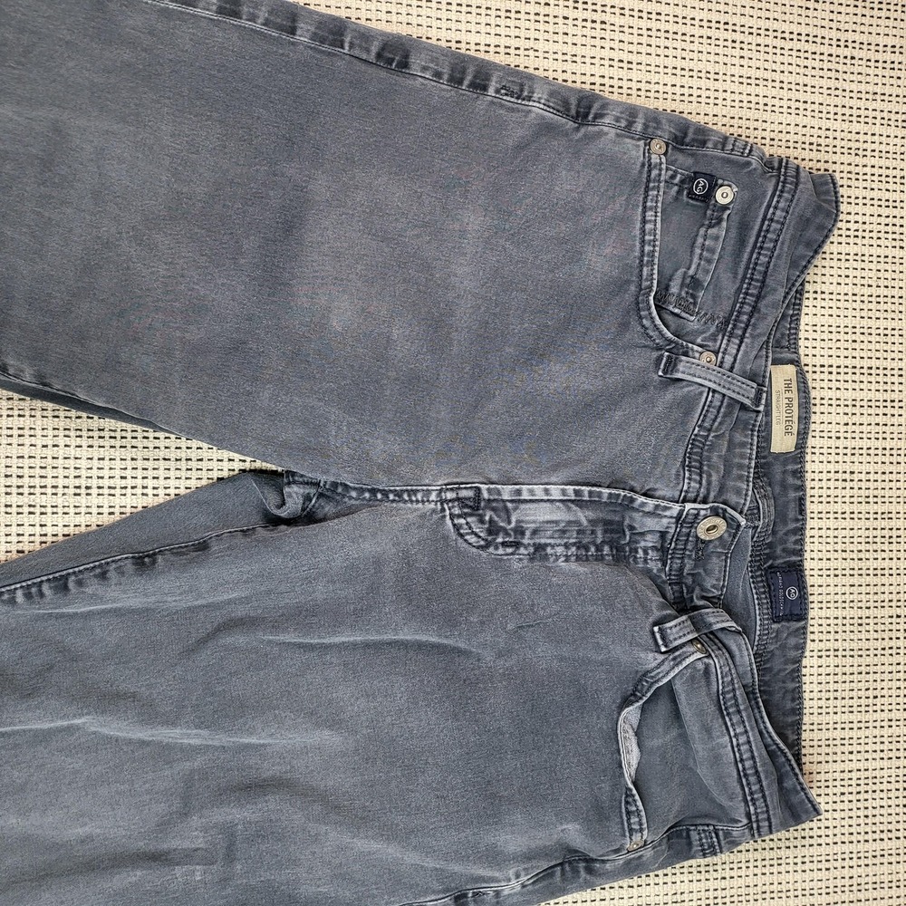 AG Adriano Goldschmied Everett Jeans Mens 30x34 Blue Straight Leg‎ Denim Pants